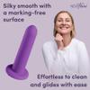 NewFlora Large Silicone Wand Set of 4 Hands Free Suction, Tapered Medical Silicone with Waterproof Storage Bag & Step by Step Instruction Guide view 3