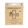 PATCH Eco-Friendly Bamboo Adhesive Sensitive Skin Bandages with Coconut Oil, Hypoallergenic Bandages for Sensitive Skin, Cute Kids Panda Print, Biodegradable, Plastic & Latex Free, 20pk view 1