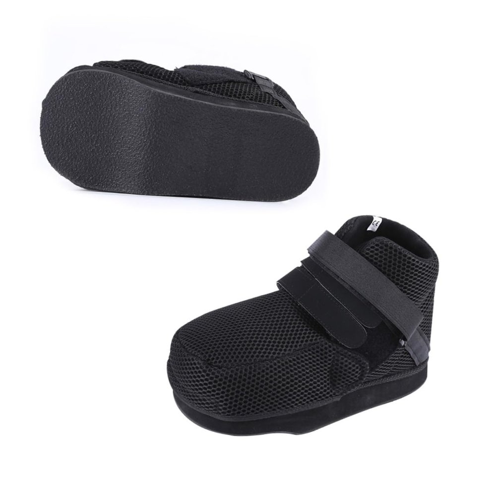 NOLITOY Postoperative Foot Decompression Shoes with Adjustable Strap for Broken Toe and Foot Fractures Comfortable Boots for Xl