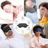 3Pcs Satin Eye Mask Silk Sleep Masks Set Silky Blindfold Eyeshade Blackout Eyes Cover Pouches Bag Scrunchy Wedding Gift view 3