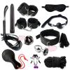 12 Piece Nylon Equipment Kit, Multifunctional Hand, Foot, Wrist, and Hip Exercise Device, Fun Dice Accessories, Portable Fitness, Couple Gift (Black) view 1