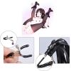 12 Piece Nylon Equipment Kit, Multifunctional Hand, Foot, Wrist, and Hip Exercise Device, Fun Dice Accessories, Portable Fitness, Couple Gift (Pink) view 2