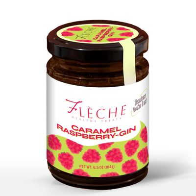 Flche Raspberry Spread, Vegan Plant-Based, Refined Sugar-Free, Gluten-Free, 6.5 oz (One Jar, 6.5, Fl Oz)