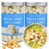 Hee Creek Freeze Dried Tofu 160g/5.6oz Dried Glucono--lactone Tofu Cubes High Protein, Keto Friendly, Vegan, Gluten Free view 1