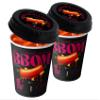 BBOM Cup Tteokbokki, Korean Rice Cake, Ready-to-Eat Microwave Meal, Chewy & Soft Texture, Easy K-Food Snack Spicy/SpicyRose/Extreme Hot_2 ea (Spicy Rose) view 1