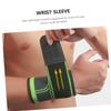 Healvian Compression Wrist Wraps Protective Support for Men and Women Breathable Moisture-wicking Fabric Non-slip Brace for Arthritis Carpal Tunnel Sprains Sports Fitness Weightlifting view 2
