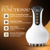 4-in-1 Lymphatic Drainage Massager with Heat, Red Light & Microcurrent Handheld Anti Cellulite Massage Tool for Body Sculpting & Contouring Reduces Cellulite, Swelling & Stretch Marks view 2