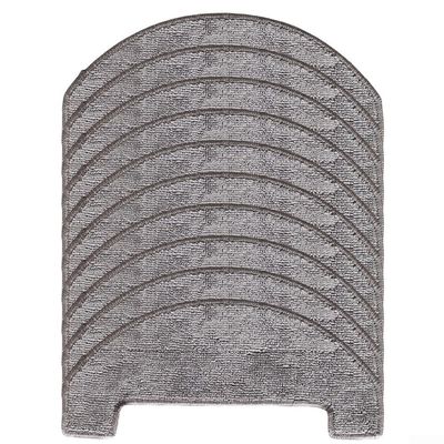 10pcs Mop Cloths For Uninell UR3 Robot Vacuum Cleaner Accessories, Washable Reusable Microfiber Mop Pads, Robot Vacuum Cleaning Cloth