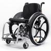 Sunyongfly Lightweight Wheelchair Features Removable footrests, seat Cushion Anti-roll Wheel,Aluminum Alloy,Folding(Seat Width: 40cm) view 1