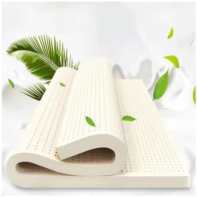 100% Natural Latex Mattress, Double Bed, 1/2/3/4/6 Inch Medium Firm Feel Mattress Topper for Back Pain with Removable Cover, Pressure Relieving,2.5cm,80x200cm(31.5x79in)
