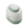 2-in-1 Pill Cutter, Adjustable 1/2 1/4 Pill Splitter with Sharp Blade, Storage Compartment Portable Safe Tablet Cutter for Tiny Small and Large Pills (Green) view 1