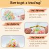 Ankyery 150 Pcs Cello Cellophane Treat Bags,5x7 Inch Candy Bags with 170 Pcs Gold Twist Ties, Clear Goodie Bags for Gift Wrapping,Packaging Candies,Dessert, Popcorn,Bakery,Party Favors view 3