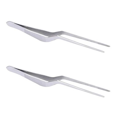 2Pcs Ear Tweezer Professional Spiral Design Stainless Steel Lighting Ear Tweezer Ear Clip Dug Earwax Tools Ears Care Earwax Removal Products Silver, Ear Wax Tweezers
