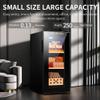 PPOIUYK 35L Electric Cigar Humidors Cabinet, Intelligent Electronic Cigar Cabinet Cooler with Spanish Cedar Wooden Drawer & Shelf, Temperature 11~18C,Built-in LED Light, 250 Cigars,A view 3