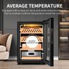 PPOIUYK 50L Humidor for Cigars, Intelligent Electronic Storage Cabinet, Holds 200-300 Cigars view 4