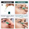 [12 Pack] Scleral Lens Inserter & Remover Tool Ventless Silicone Contact Lens Applicator for Hard, RGP & Prosthetic Eyes Easy-Squeeze Suction Plunger with Travel Case for Safe, Hygienic Use view 4
