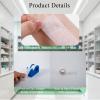 10 Rolls Medical Paper Tape Waterproof, Hypoallergenic Surgical Tape for Wound Care Dressings & Face Daily Care, First Aid Bandage for Sensitive Skin, 2 Dispensers Included,1 inch x 10 Yards view 2
