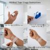 10 Rolls Medical Paper Tape Waterproof, Hypoallergenic Surgical Tape for Wound Care Dressings & Face Daily Care, First Aid Bandage for Sensitive Skin, 2 Dispensers Included,1 inch x 10 Yards view 3
