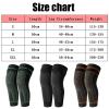 YAMIELO Aicao Knee Protection for Warmth Old Cold Legs, Compression Knee Sleeves Brace with Elastic Supports for Elderly (Gray+Orange,L) view 2