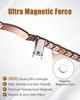 Jeracol Copper Bracelet for Men, Ultra Strength Magnetic Bracelets with 3500 Gauss Magnets - Adjustable Sizing Tool & Gift Box (Black Cross Style) view 3