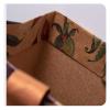 ARGENTFLUX Gift Bags, Vintage Rose Kraft Paper Bag Clothing Tote Bag Mask Shoe Box Packaging Gift Bag(L) view 3