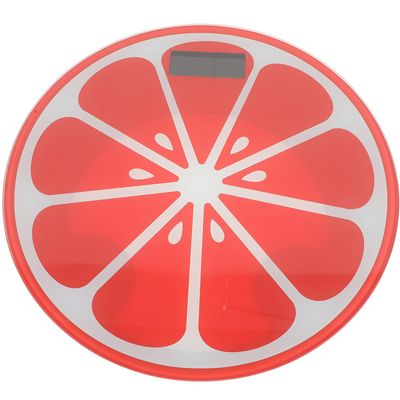 LRXIYODE Cartoon Digital Weight Scale with Tempered Small Portable Bathroom Scale for Accurate Body Weight Monitoring Material Adorable Watermelon Design for Home Fitness Enthusiasts
