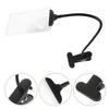 FESTFENDS Flexible Desktop Magnifying Tool with Stand and Clamp Large Magnifier for Crafts Reading Cross Stitch and Elderly Use Portable Optical Loupe for Fine Detail Observation view 3