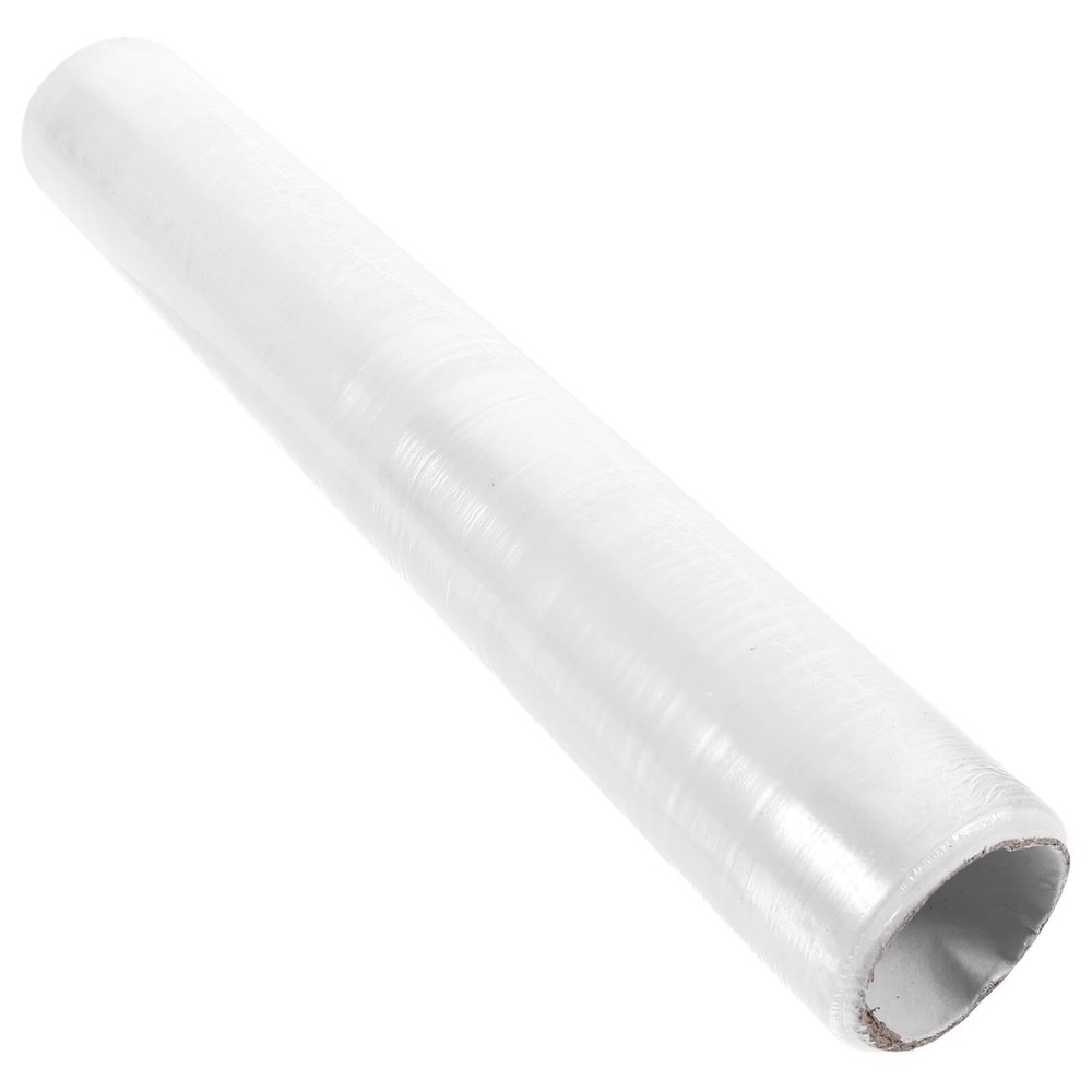 PartyKindom Food-grade Fresh Keeping Cling Film Tear-resistant Elastic Food Wrap for Kitchen Storage Single-use Plastic Wrap for Refrigerator and Leftovers Preservation