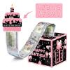 Birthday Money Box for Cash Gift with DIY StickersA Surprising Money Gift Box with Pull-Out Happy Birthday Card & 50 Cash Bags, Ideal Gift for Men, Women, and Kids All Ages view 1