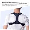 Baluue Adjustable Back Straightener Posture Corrector with Reflective Strap and Shoulder Pads Breathable Ergonomic Back Brace for Hunchback Correction Relief and Spine Training Suitable view 3