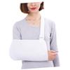 FOYTOKI Breathable Mesh Shoulder Sling with Adjustable Strap and Thumb Support Reversible Arm Immobilizer for Rotator Cuff and Elbow Relief Lightweight Airflow Design for Men and Women view 1