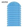 10/4 PCS Microfiber Mop Cloth Kit Replacement PartCompatible For SilverCrestCompatible For SSR 3000ARobot Vacuum Cleaner(10 Pack) view 2