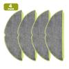 10/4PCS Microfiber Mop Cloth Kit Washable Reusable Mop ClothCompatible For Roomba205 ComboRobot Vacuum Cleaner(10 PACK) view 3