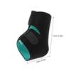 UTHCLO Breathable Adjustable Ankle Support Sleeve Non-slip Compression Wrap Lightweight Ankle Protector for Sports Injury Prevention view 2
