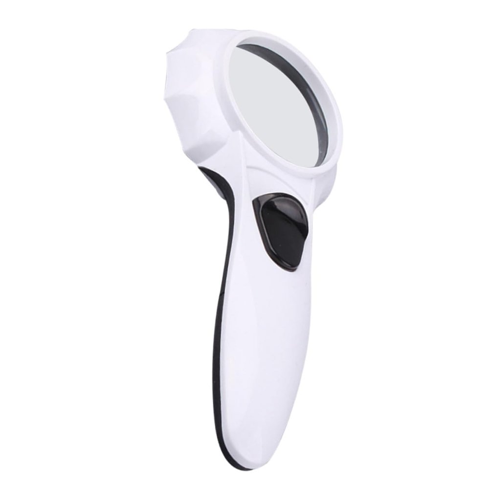ADOCARN Handheld Magnifier with LED Lights Portable Illuminated Reading Glass for Books Newspapers Repair Lightweight Home Use