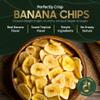 Cravers Delight Dried Banana Chips (Sweetened) 16 oz Dried Fruit Chips Made from 100% Bananas Sweet & Crunchy Dry Crispy Fruit Snacks for Kids, Teens and Adults Gluten Free Non-GMO Vegan Snack view 2