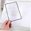 Zerodeko 8pcs Flat Magnifying Magnifier for Reading Small Prints Books Maps and Magazines Lightweight Portable Pocket-Sized Visual Aid for Seniors and Travelers view 4
