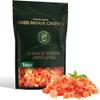 Cravers Delight Dried Papaya Chunks 16 oz of Dehydrated Papaya Fruit, Lightly Sweetened with Natural Cane Sugar Tropical Dried Fruit Basket Gift in Premium Bag Non-GMO Gluten Free Vegan Snack view 1