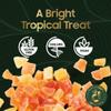 Cravers Delight Dried Papaya Chunks 16 oz of Dehydrated Papaya Fruit, Lightly Sweetened with Natural Cane Sugar Tropical Dried Fruit Basket Gift in Premium Bag Non-GMO Gluten Free Vegan Snack view 4