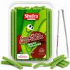 DOUzzle Kosher, Green Apple Sour Candy Straws - Soft & Chewy Sour Sticks (10 OZ, 1 Pack) Party Favors & Movie Night Snacks view 1