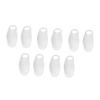WESIEVYA 5 Pairs Sebs Toe Corrector Sleeves Bunion Relief Protectors for Overlapping Toes Hallux Valgus Straightener Tool Comfortable Foot Care view 1