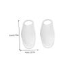WESIEVYA 5 Pairs Sebs Toe Corrector Sleeves Bunion Relief Protectors for Overlapping Toes Hallux Valgus Straightener Tool Comfortable Foot Care view 2