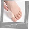 WESIEVYA 5 Pairs Sebs Toe Corrector Sleeves Bunion Relief Protectors for Overlapping Toes Hallux Valgus Straightener Tool Comfortable Foot Care view 3