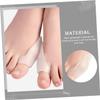 WESIEVYA 5 Pairs Sebs Toe Corrector Sleeves Bunion Relief Protectors for Overlapping Toes Hallux Valgus Straightener Tool Comfortable Foot Care view 4