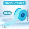 2 Pack Blue Silicone MedicalTape - Waterproof Surgical Tape for Secures Dressings and Gauze for Scars C-Section & Wound Care, Pain-Free Removal Micropore Tape First Aid Tape for Sensitive Skin view 2