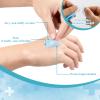2 Pack Blue Silicone MedicalTape - Waterproof Surgical Tape for Secures Dressings and Gauze for Scars C-Section & Wound Care, Pain-Free Removal Micropore Tape First Aid Tape for Sensitive Skin view 3
