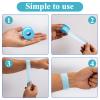 2 Pack Blue Silicone MedicalTape - Waterproof Surgical Tape for Secures Dressings and Gauze for Scars C-Section & Wound Care, Pain-Free Removal Micropore Tape First Aid Tape for Sensitive Skin view 4