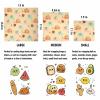 Beeswax Wraps for Food, Elephant 3 Pack (S, M, L) Reusable Food Wraps, Bread Sandwich Wrap, Zero Waste, Organic, Plastic-Free Food Storage Wrap view 2