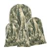 Aglebo Camouflage Dogs Reusable Christmas Gift Bag Set with Drawstring 12" x 8" Xmas Treats Bags Funny Design for Party Birthday Xmas Presents Wrapping Bags (1 Pack) view 1