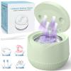 Dental Ultrasonic Retainer Cleaner Machine: 45kHz Dental Cleaning Pod with Digital Timer & 200ML, Cleaning for Dentures, Mouth Guards, Aligners, Night Guards, Braces, Toothbrush Heads & Jewelry, Green view 1